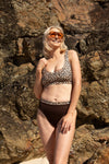 Reversible Ruby High-Waisted Bikini Bottom, Elka Swim